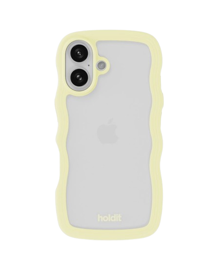 Holdit Wavy Case til iPhone 16