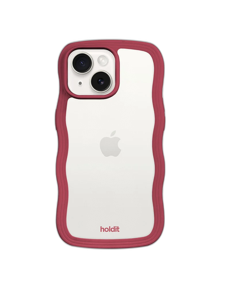 Holdit Wavy Case til iPhone 16e / 15 / 14 / 13