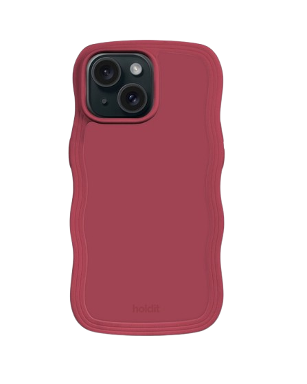 Holdit Wavy Case til iPhone 16e / 15 / 14 / 13
