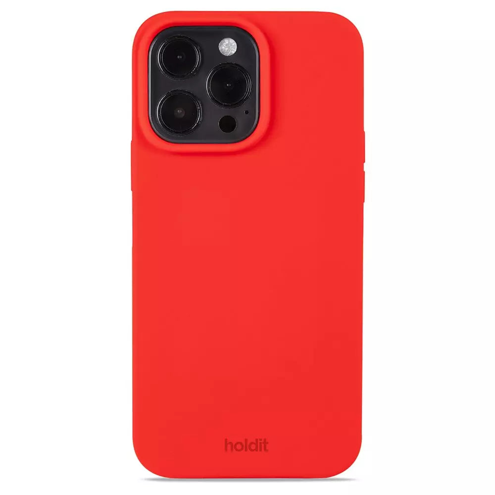 Rød mobiltelefoncover.