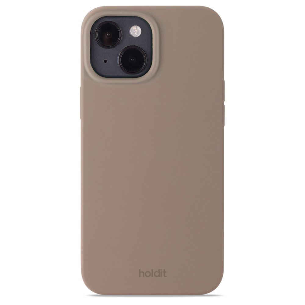 Beige mobilcover med to kameraudskæringer.