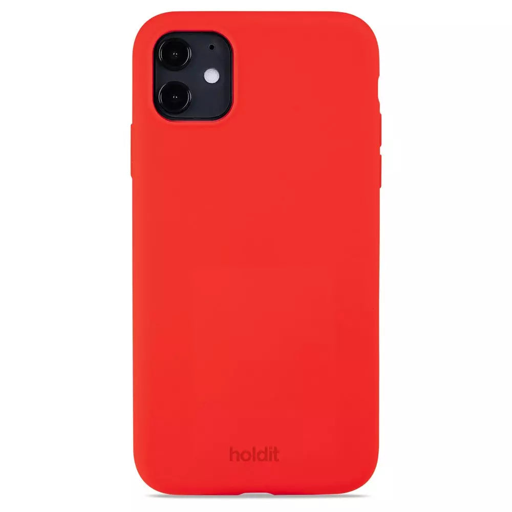 Rød telefoncover.