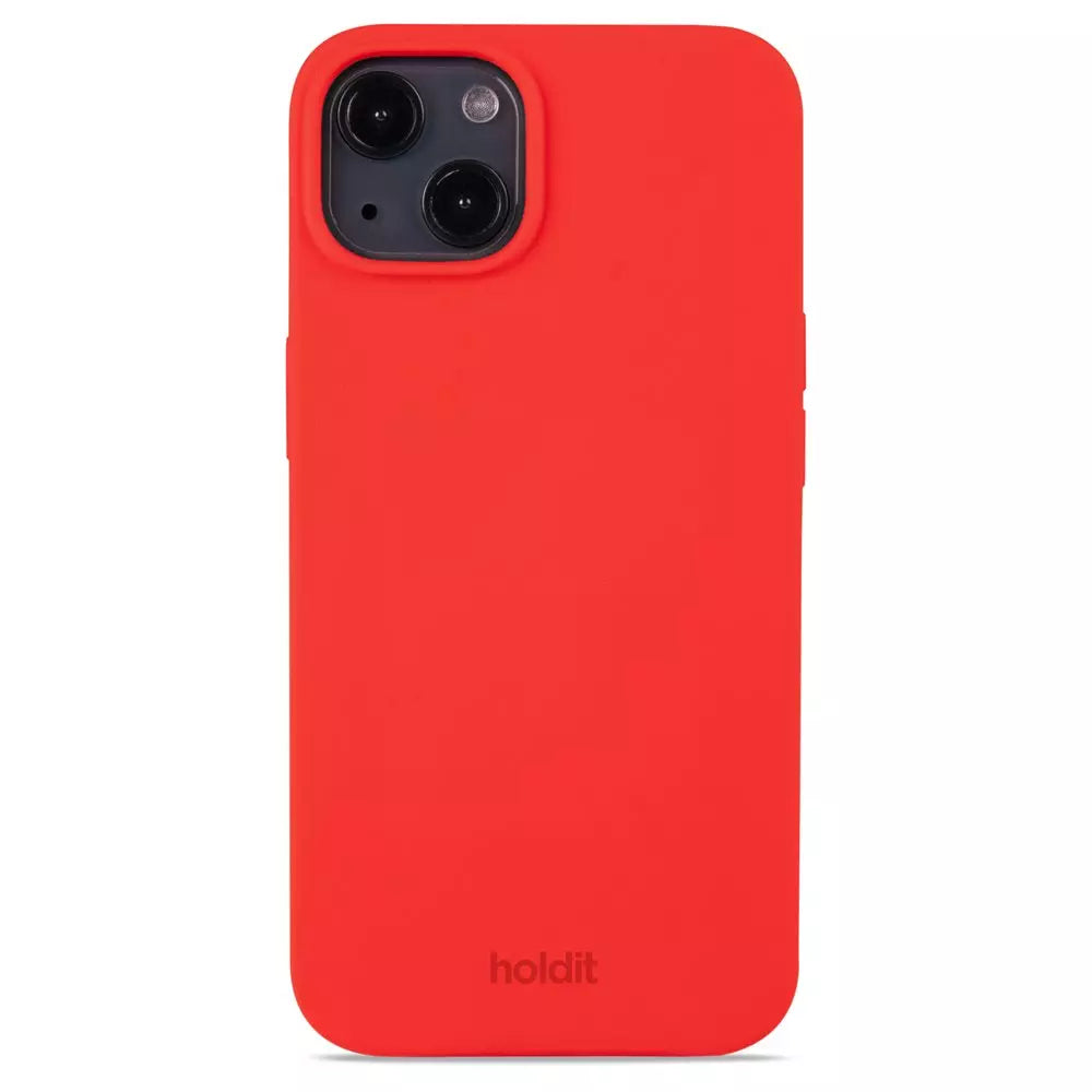 Rød telefoncover.