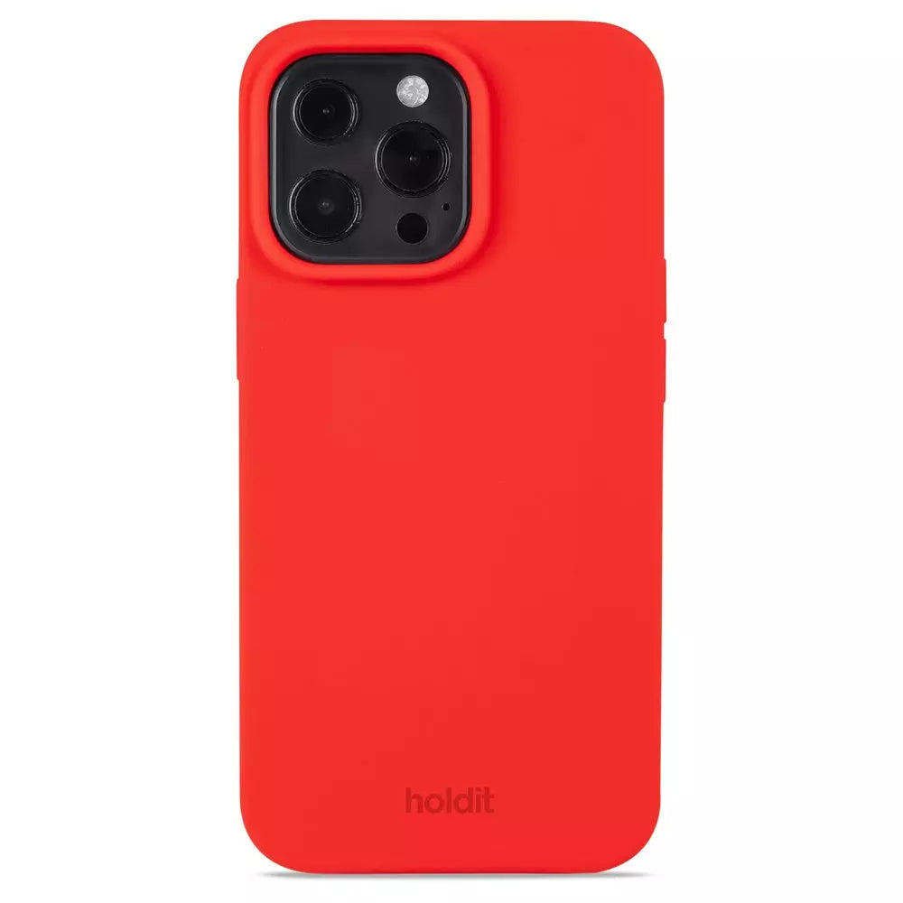 Rød mobiltelefoncover.