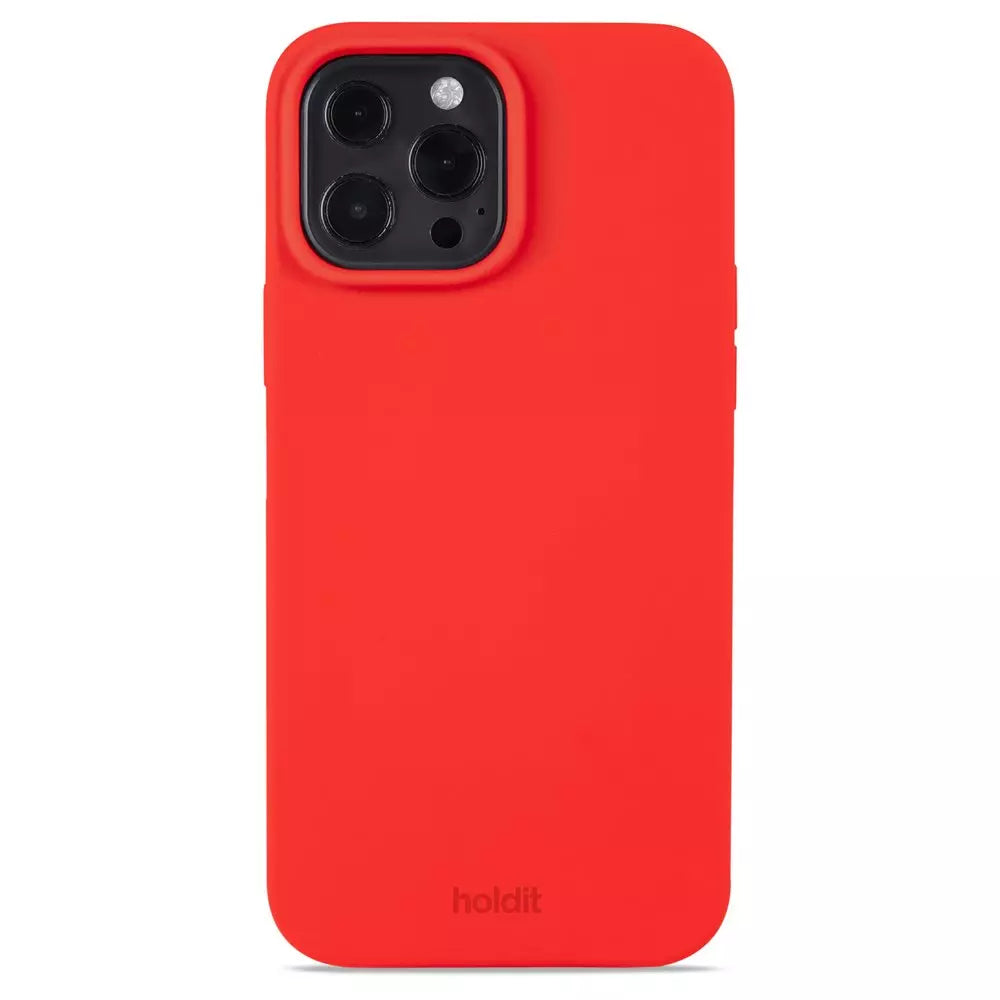 Rød mobiltelefoncover.