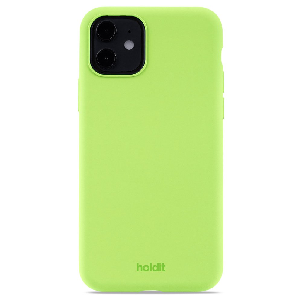 Limegrønt mobilcover.