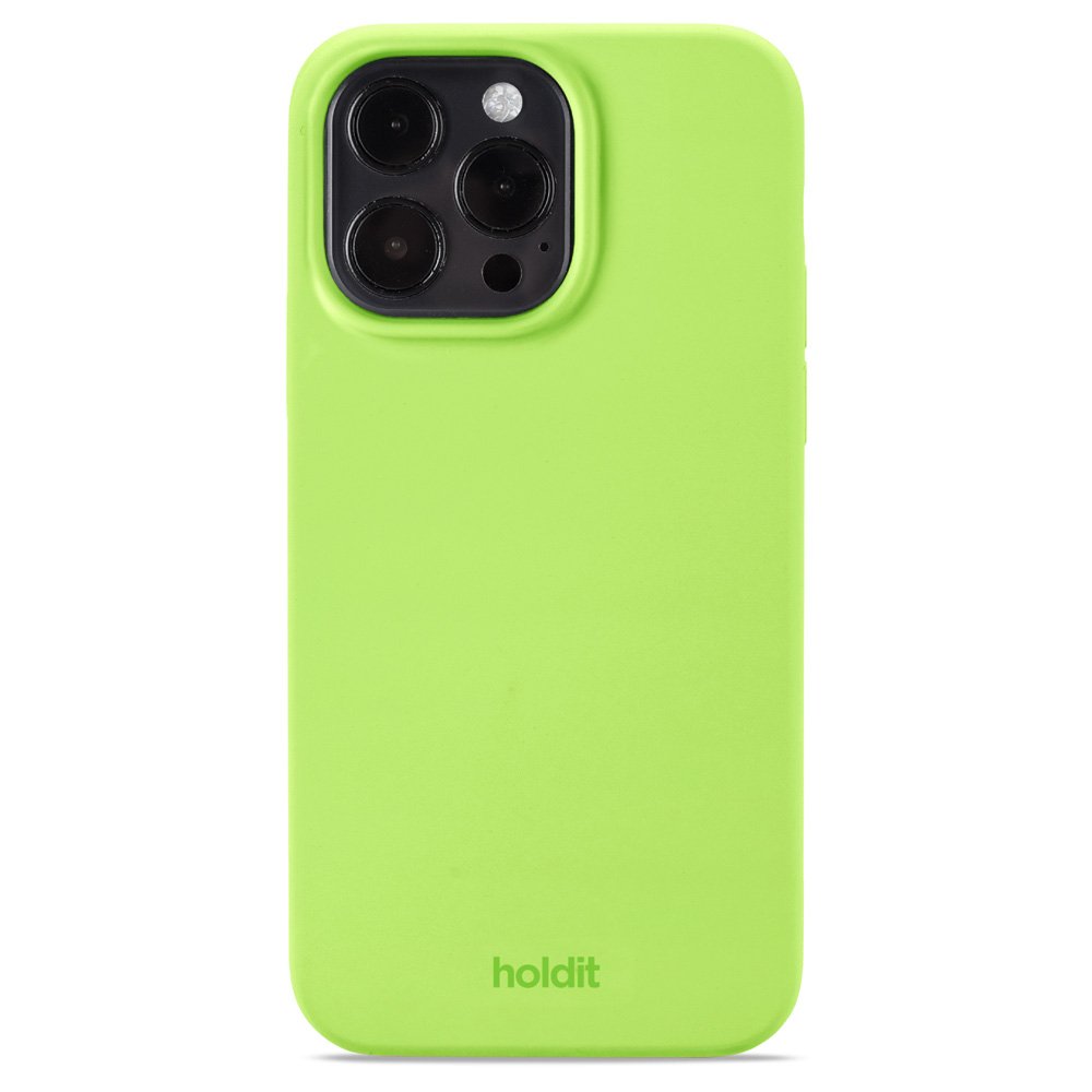 Limegrønt mobilcover.