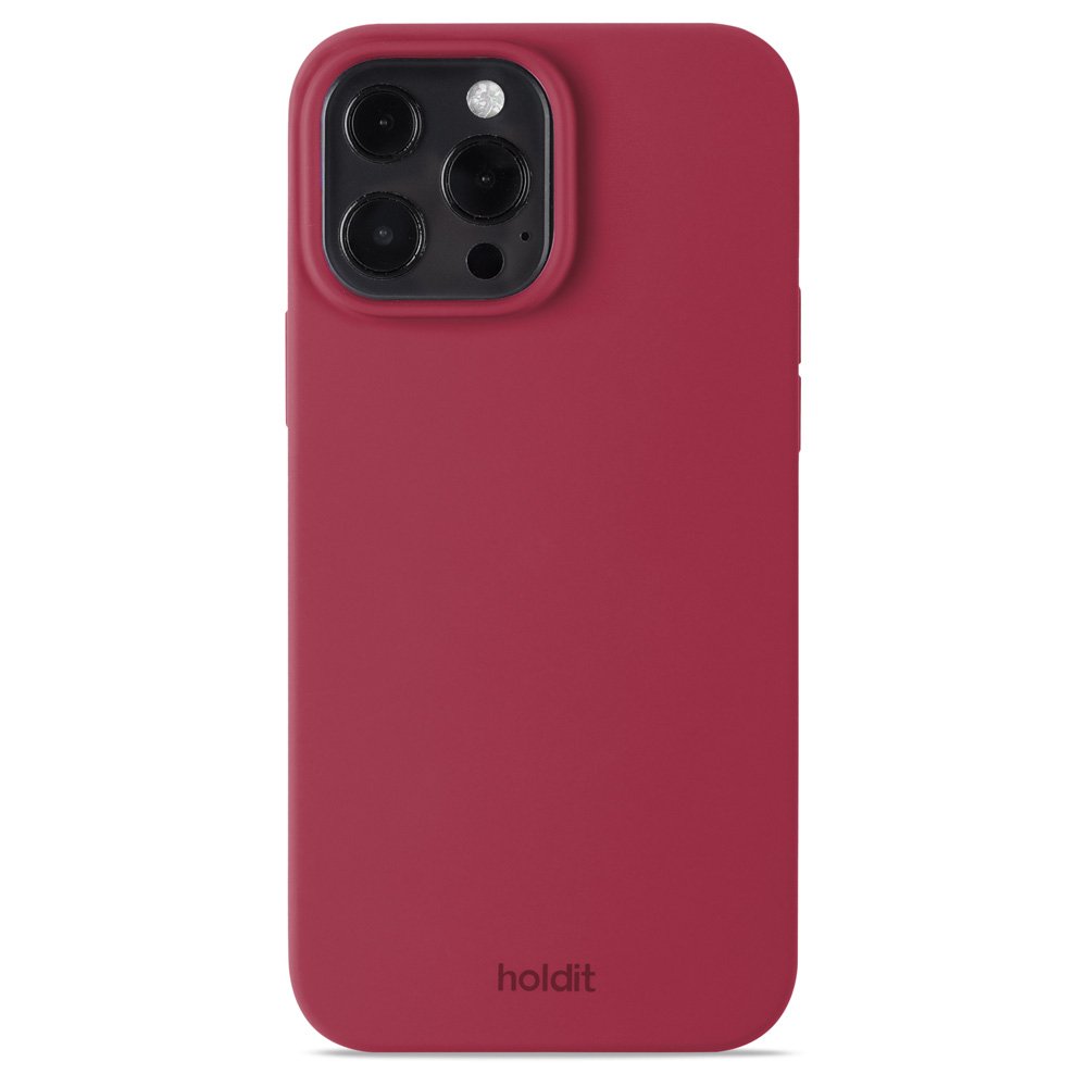 Rød mobiltelefoncover.