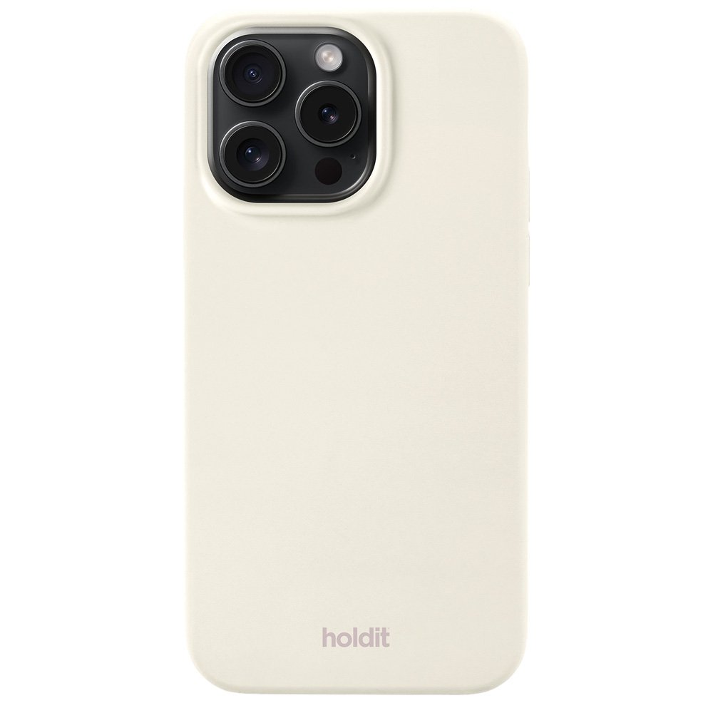 iPhone med hvidt cover