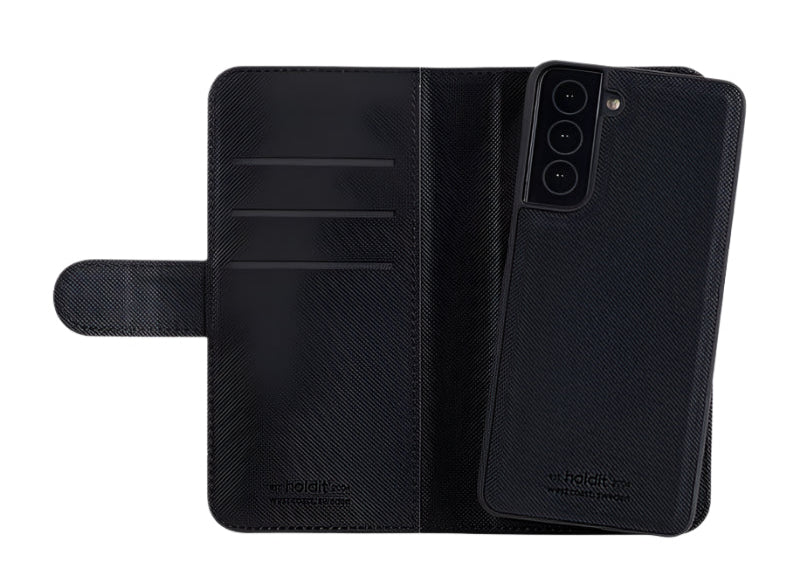 Holdit Samsung Galaxy S23 Magnet Case Læder Cover m. Pung