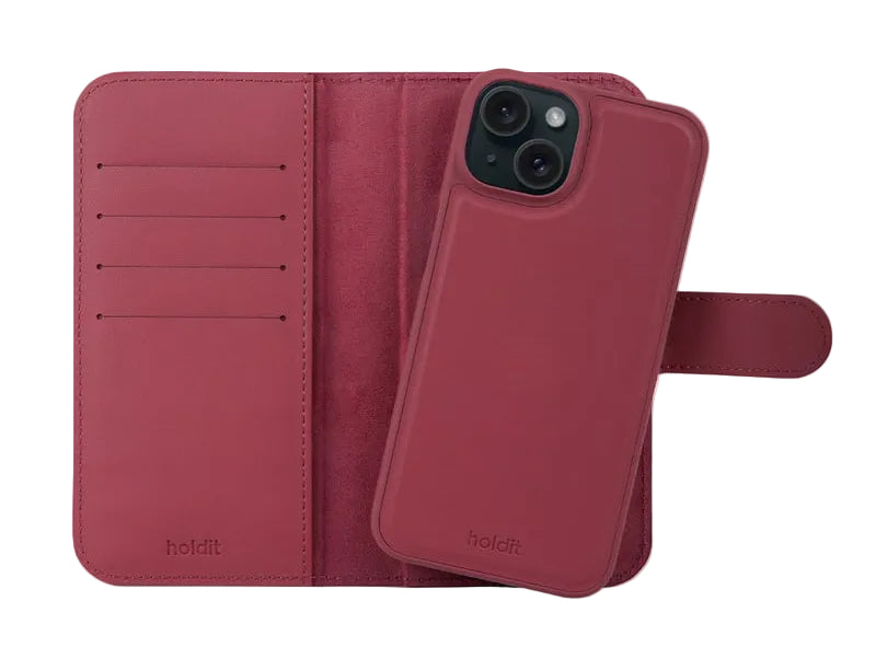 Holdit iPhone 14/13 Wallet Case Magnet Plus - iDevice.dk