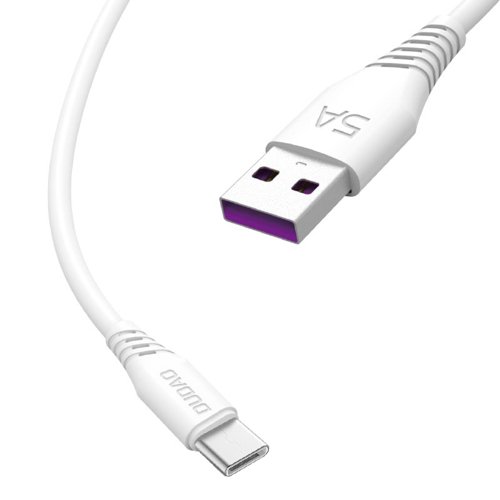 Dudao L2T USB-A to USB-C cable 1m hvid