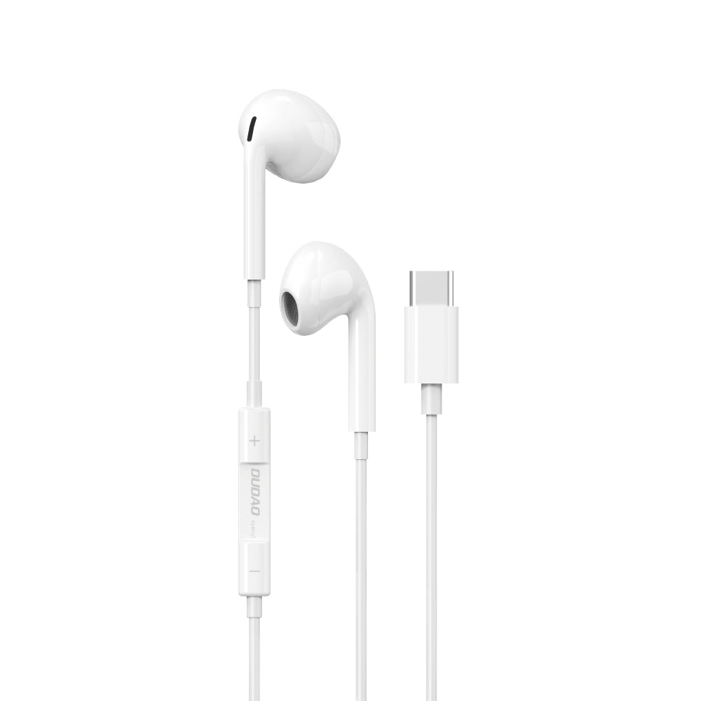 Dudao X14ProT in-ear headphones USB-C 1.2m hvid
