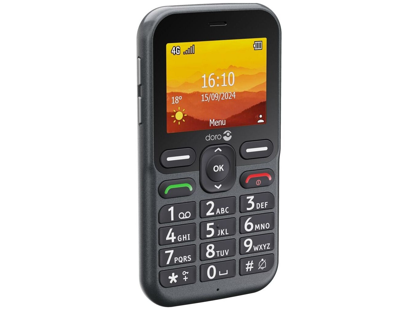 DORO Leva L11 2.4" Grafitgrå