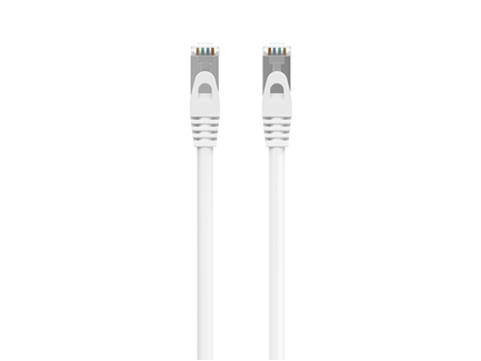 To hvide Ethernet-kabler