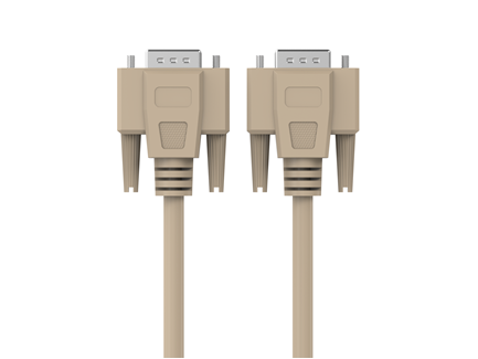 To beige VGA-kabler.