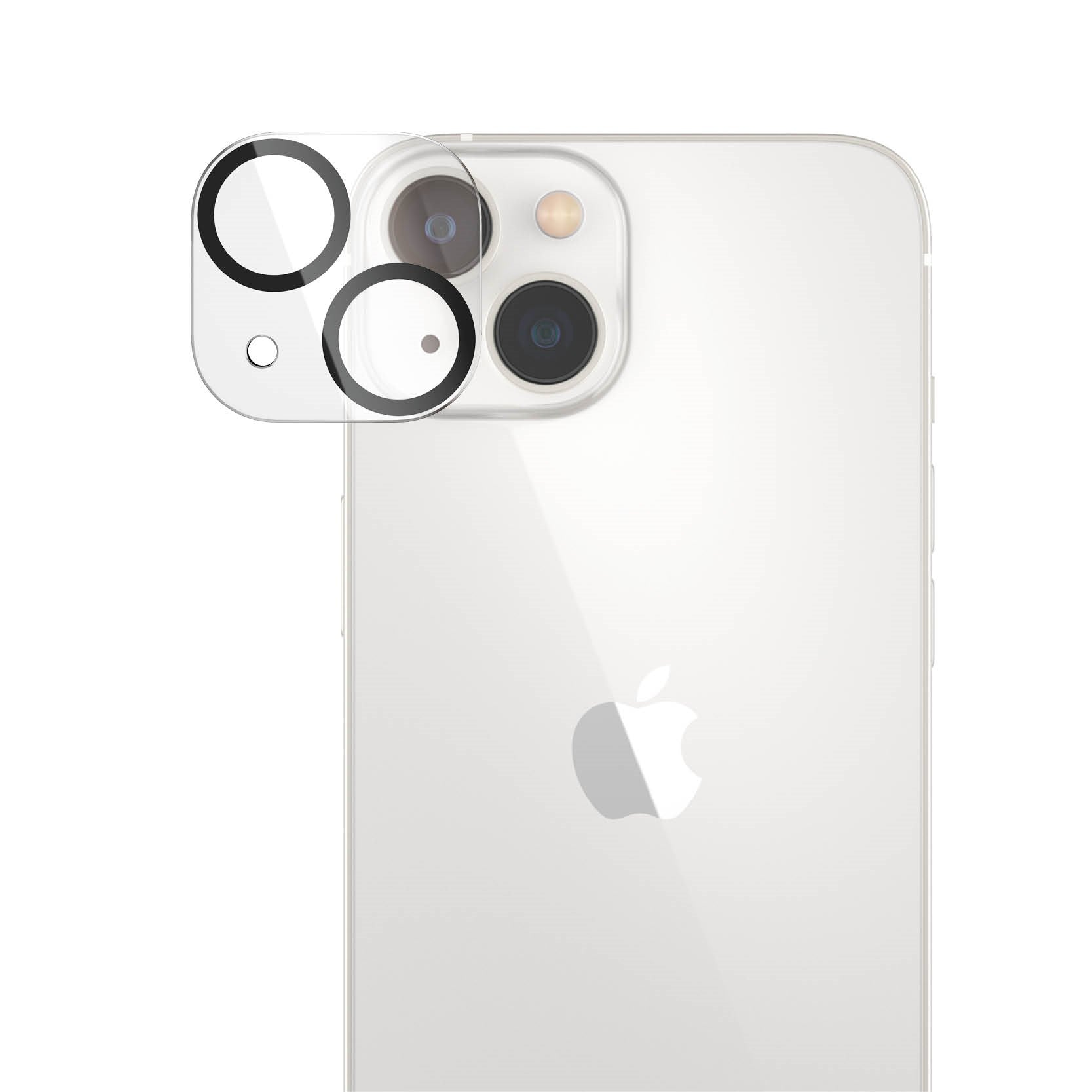 iPhone med kamerabeskyttelse.