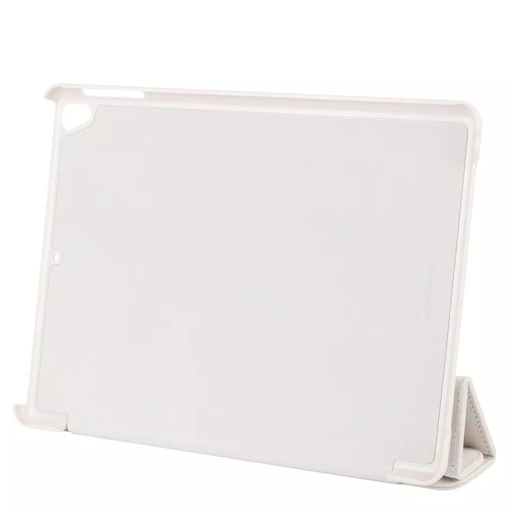 Hvid tablet-cover.
