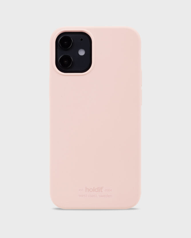 Lyserød mobiltelefoncover.