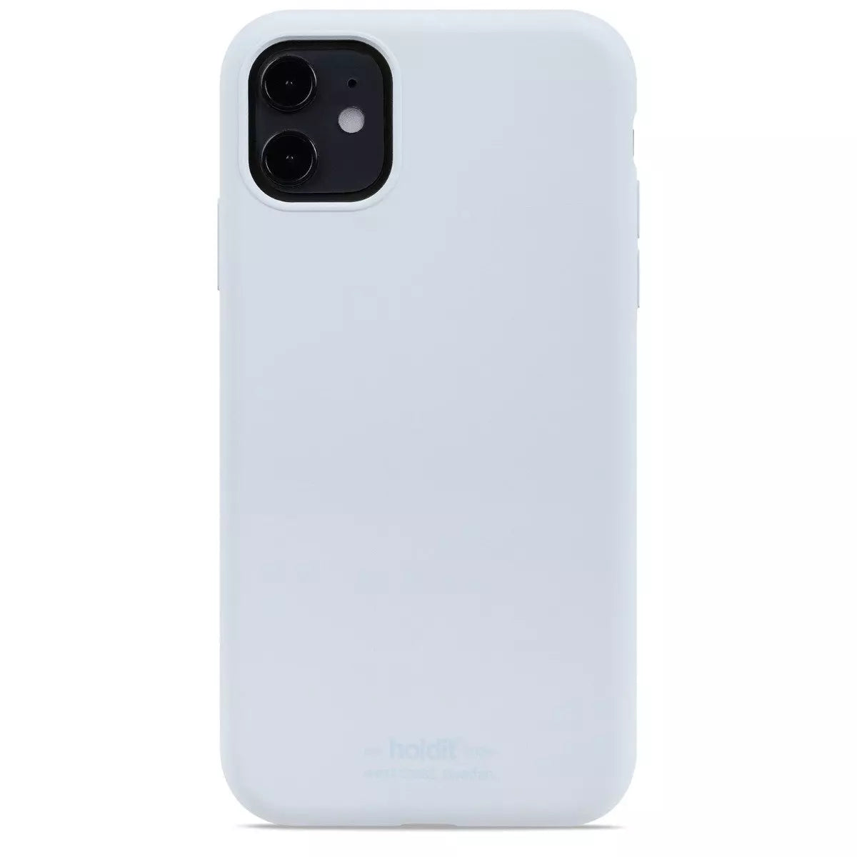Hvidt mobilcover.
