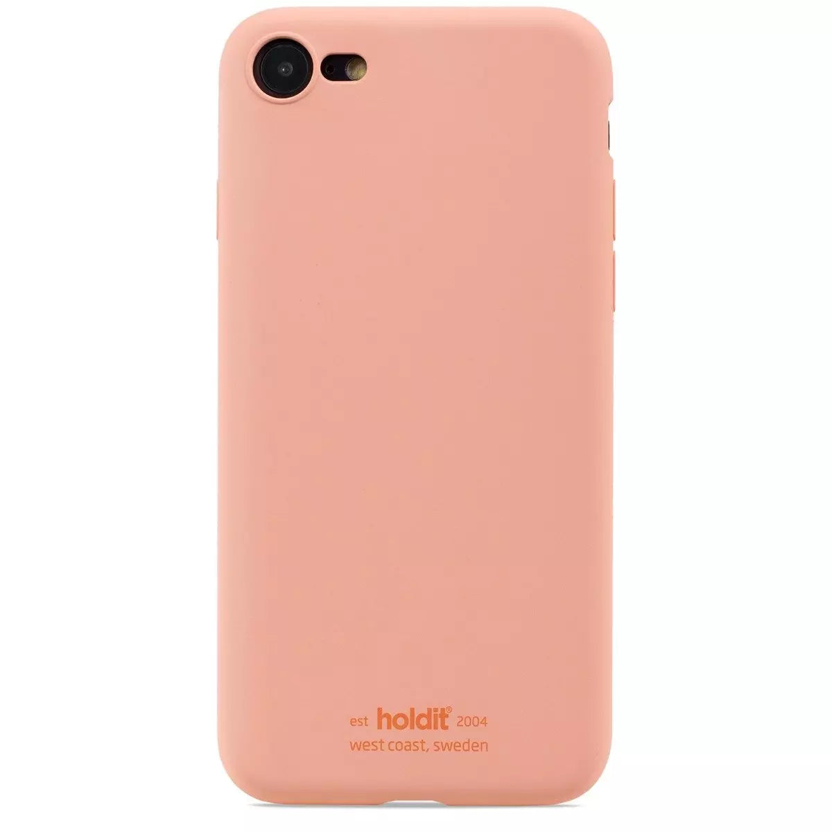 Lyserød mobiltelefoncover.