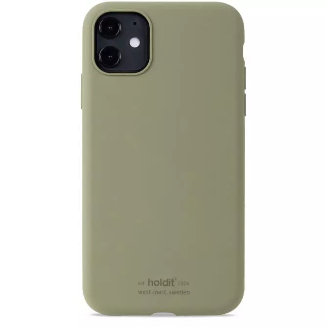 Grønt mobilcover.