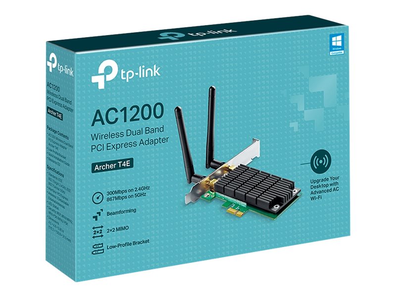 TP-Link AC1200 trådløs adapter emballage.