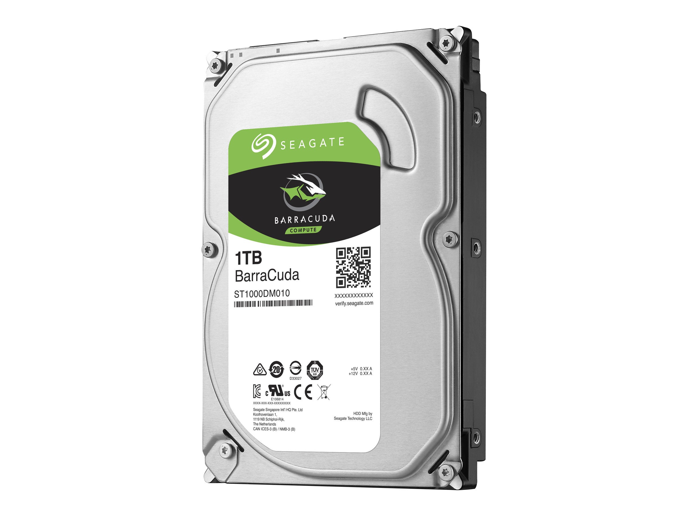 Harddisk Seagate Barracuda ST1000DM010 1TB 3.5" - Lootbox.dk