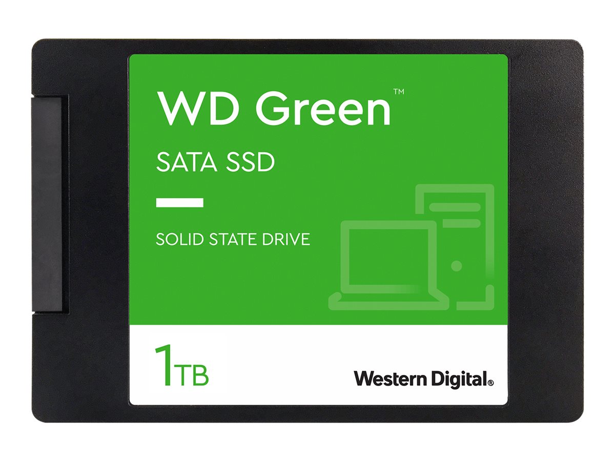 Harddisk WD Green WDS100T2G0A 1TB 2.5" SATA-600 - Lootbox.dk