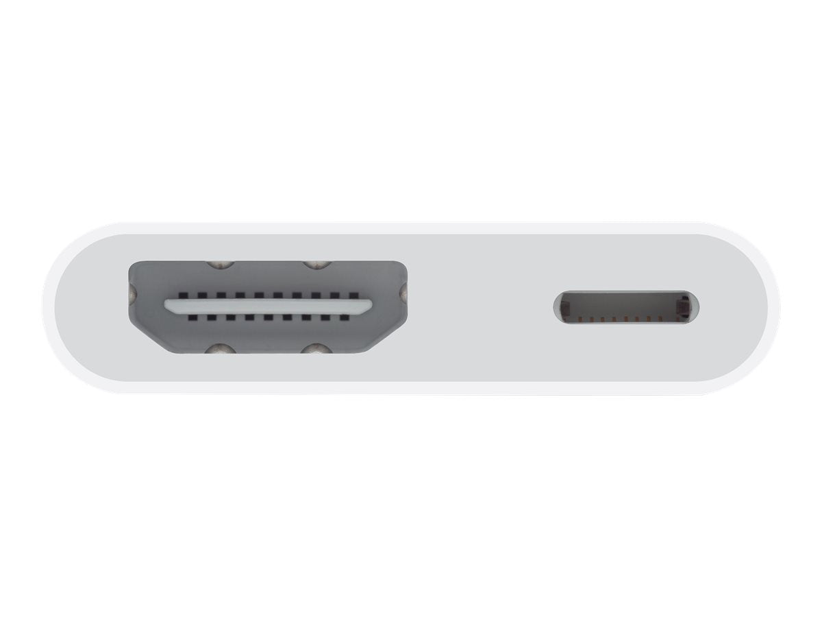 Adapter med Mini DisplayPort og USB-C.