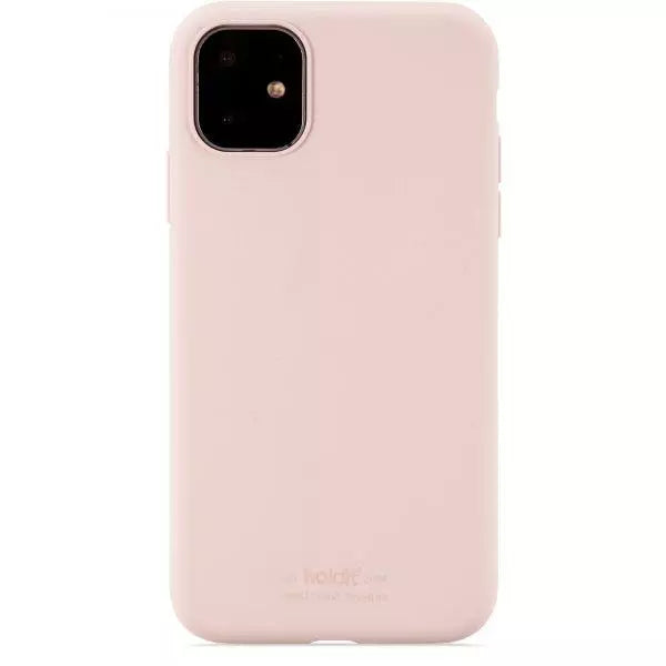 Lyserød mobiltelefoncover.
