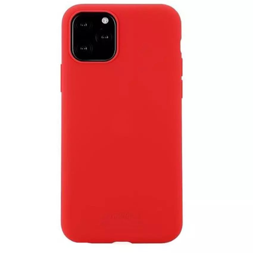 Rødt mobilcover.