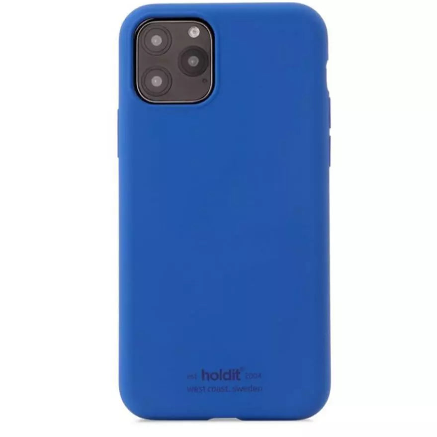 Blå mobiltelefoncover.