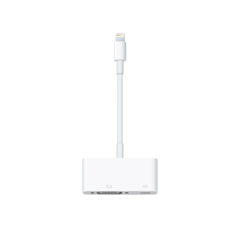 Apple Lightning til VGA adapter.