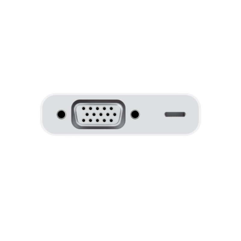 Apple Lightning til VGA adapter.