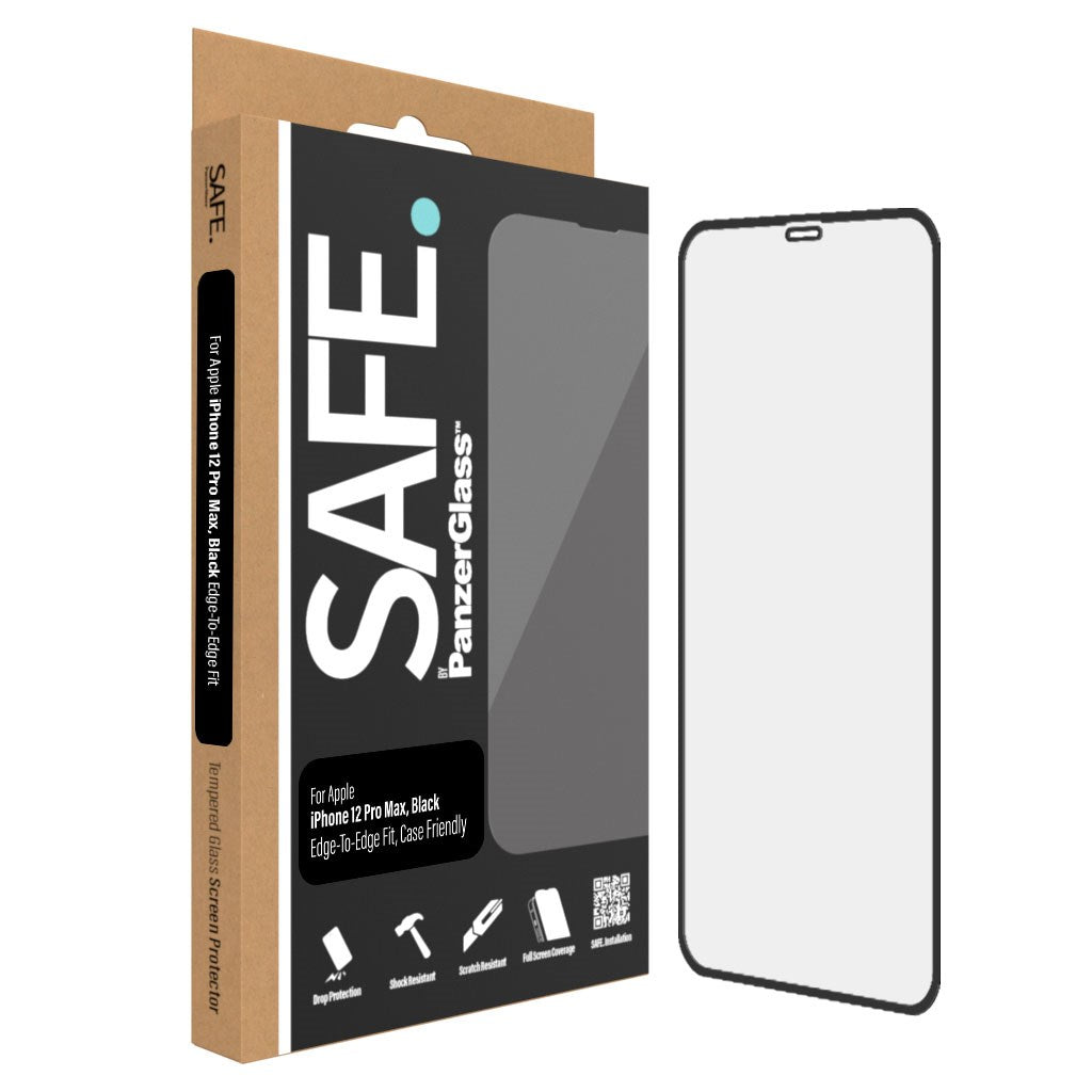 Panserglas til iPhone 12 Pro Max.