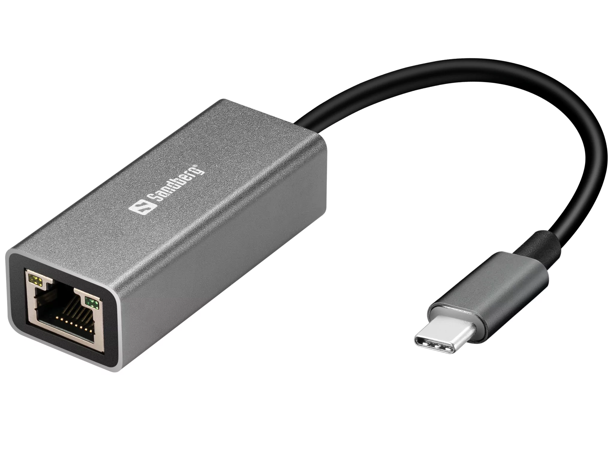 USB-C til Ethernet adapter.