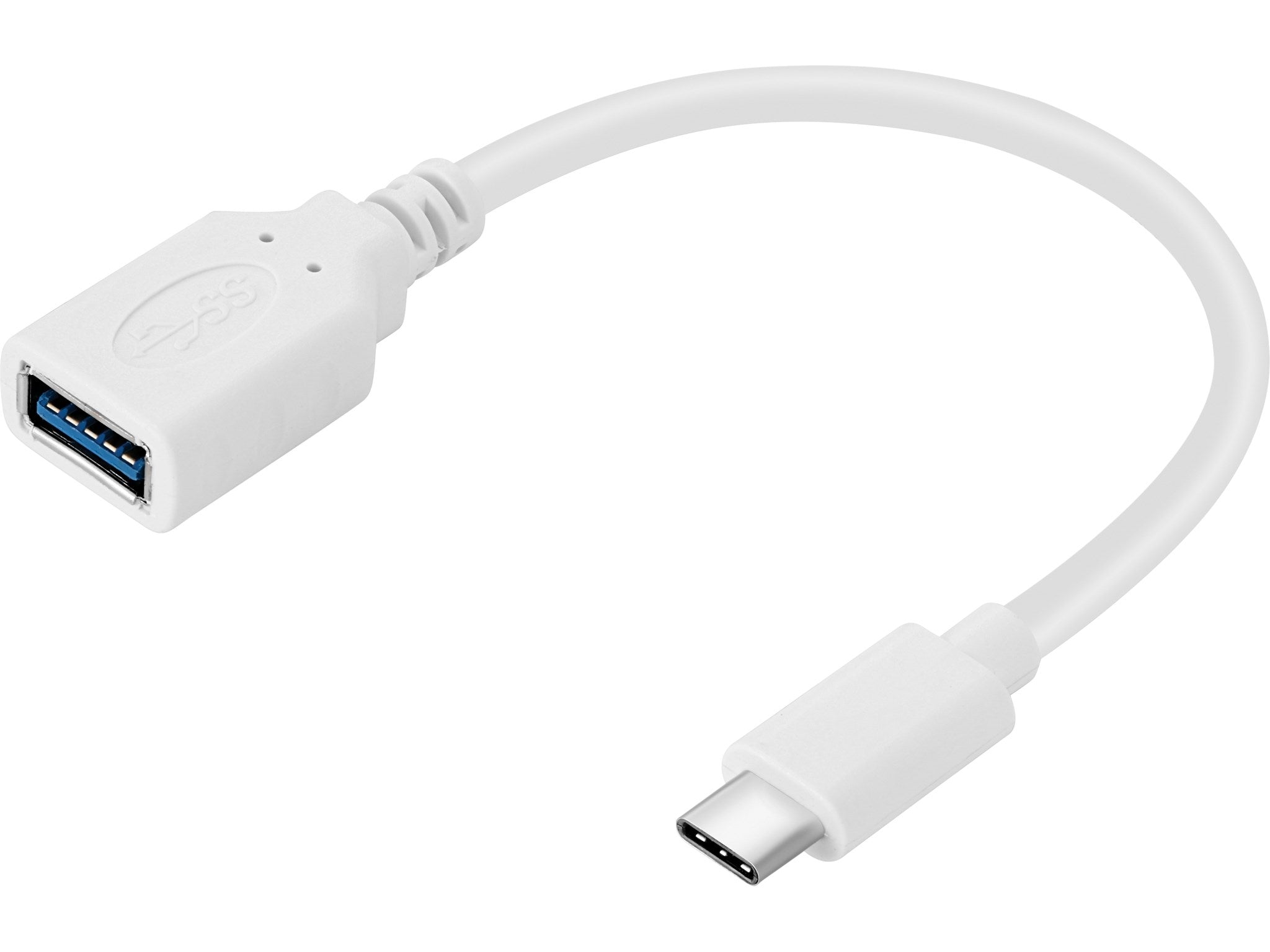 USB-C til USB-A adapterkabel.