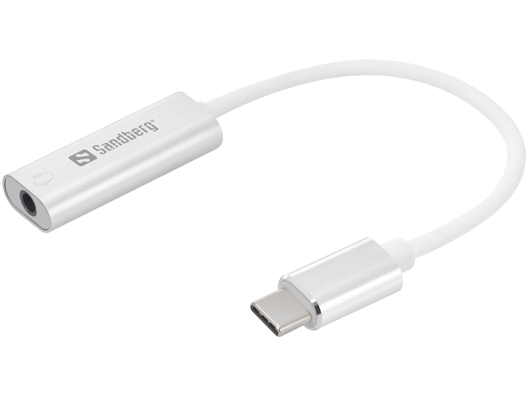 USB-C til 3,5 mm adapter.