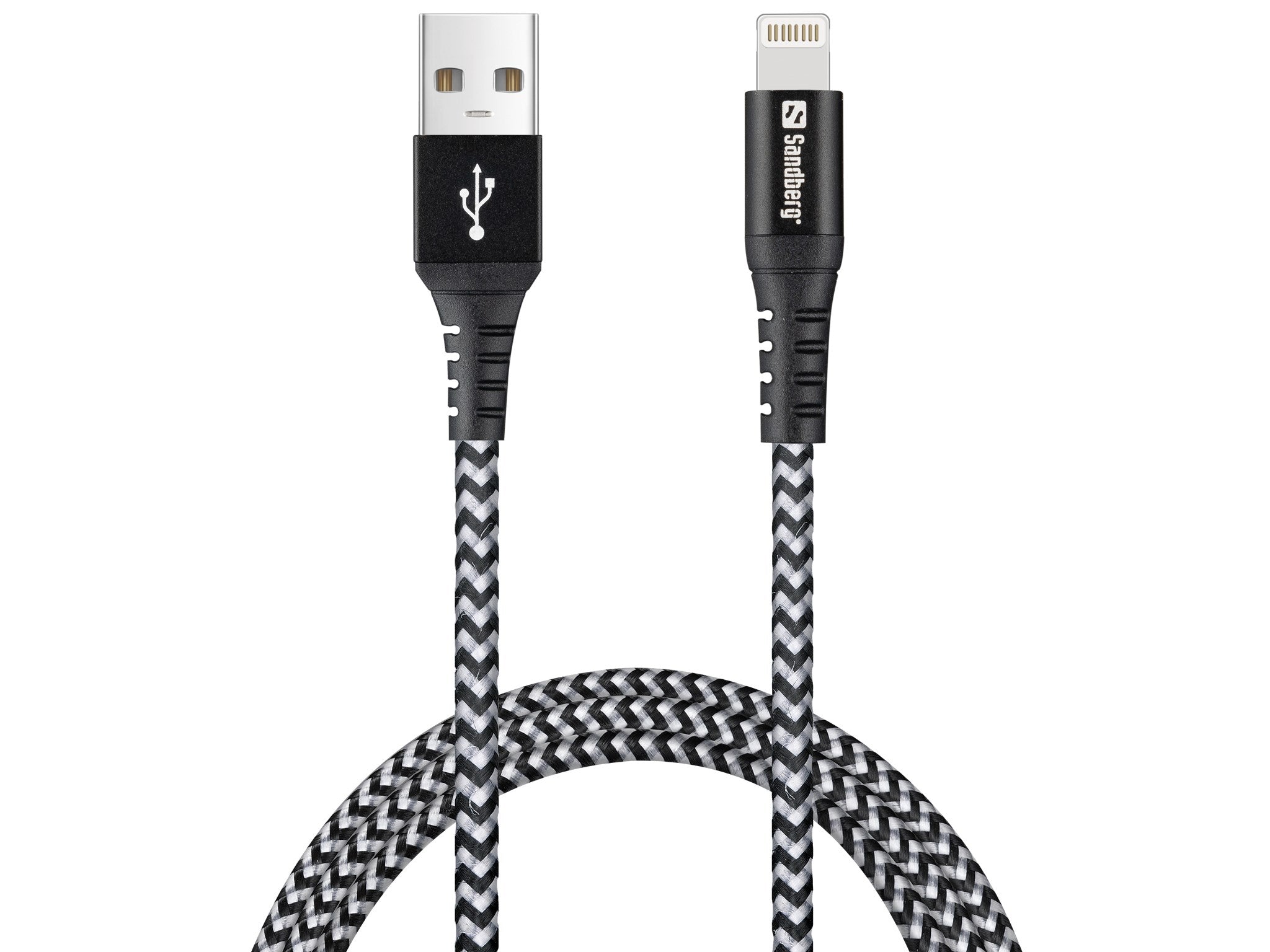USB til Lightning-kabel.