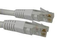 To hvide Ethernet-kabler.