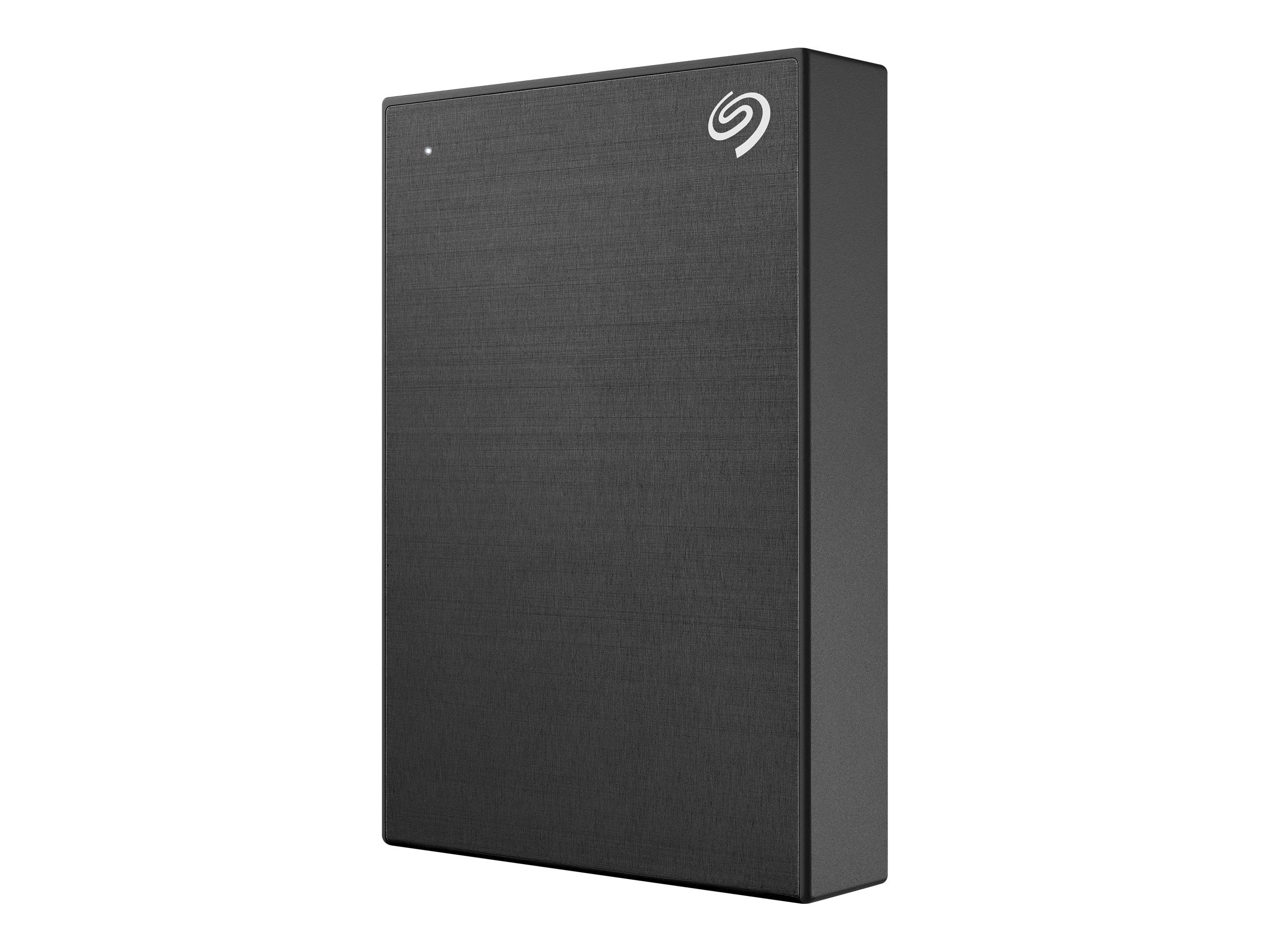 Sort ekstern harddisk.