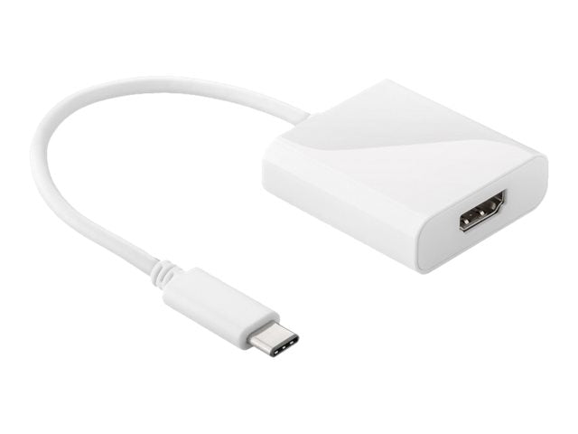 Goobay USB 3.1 Til HDMI Adapter 0.2m Hvid - Lootbox.dk