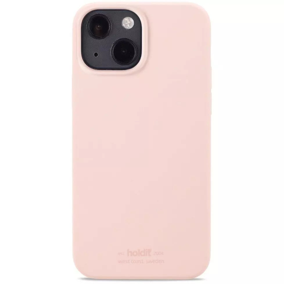Lyserød mobiltelefoncover.