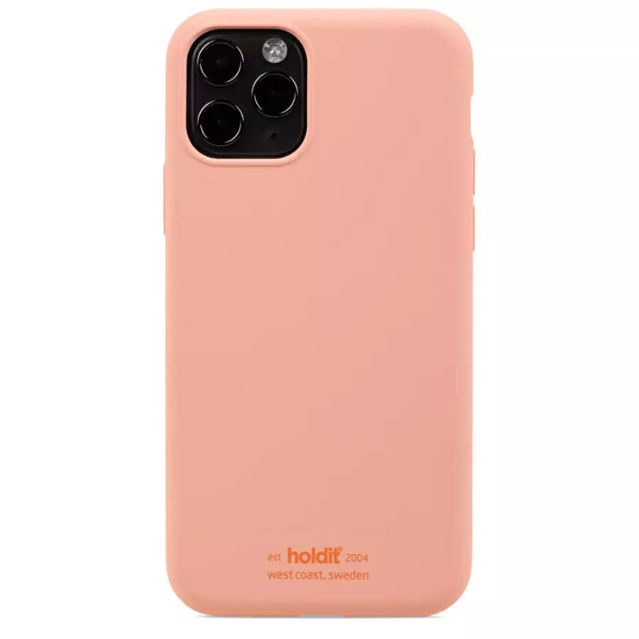 Lyserød mobiltelefoncover.