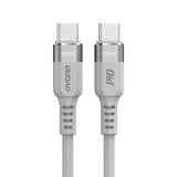 Dudao L5CMAX USB-C to USB-C cable 100W 1m grå
