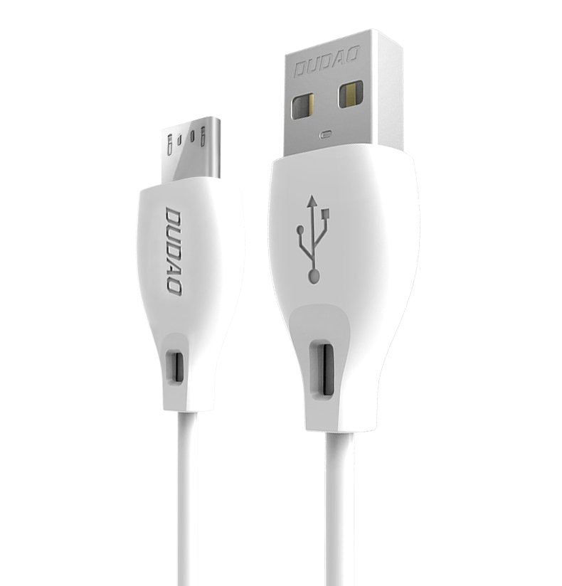 Dudao L4M USB-A to USB-Micro 2m hvid