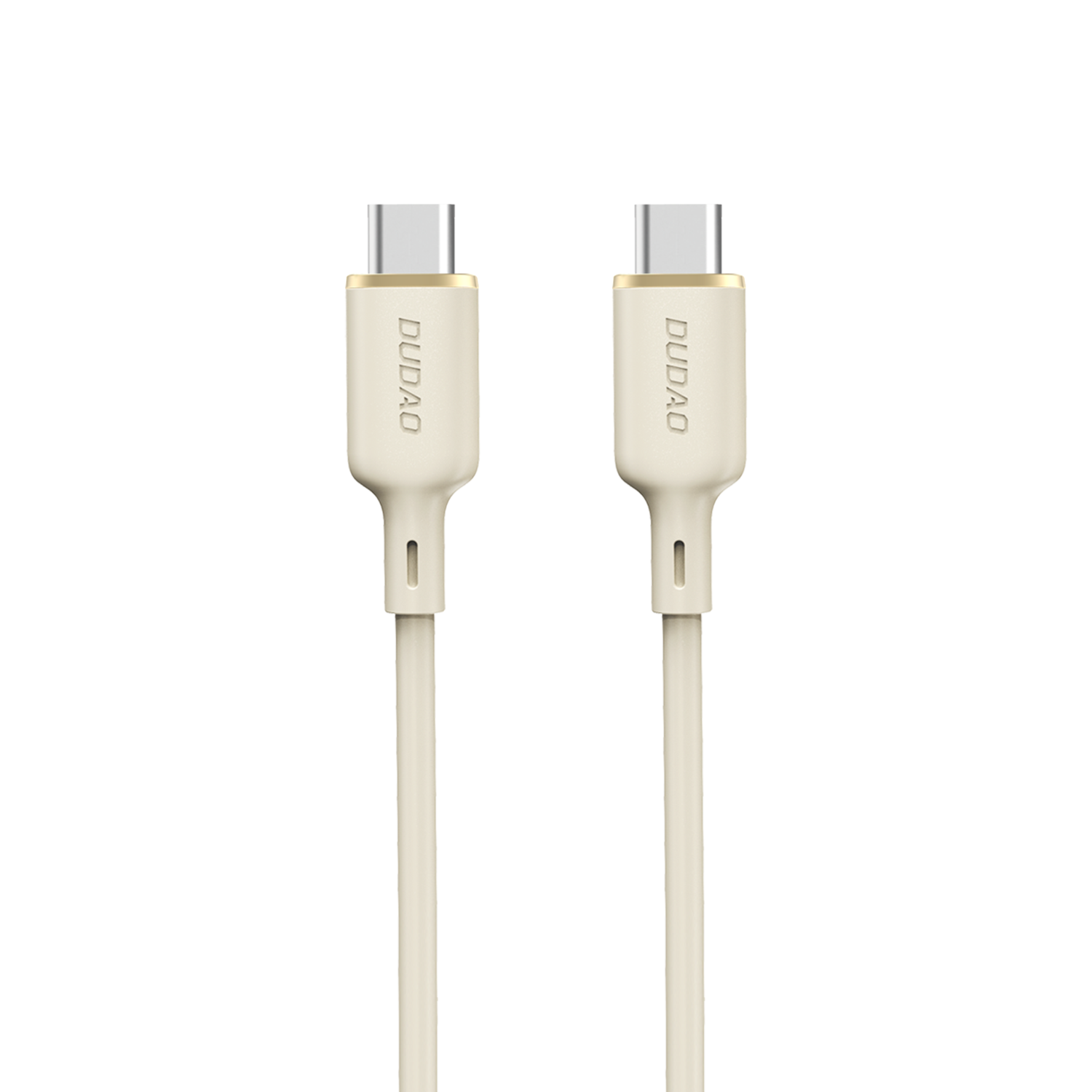 Dudao L7SCC USB-C til USB-C kabel 100W 1m Beige