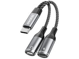 Dudao L13C+ 2-i-1 USB-C til USB-C adapter