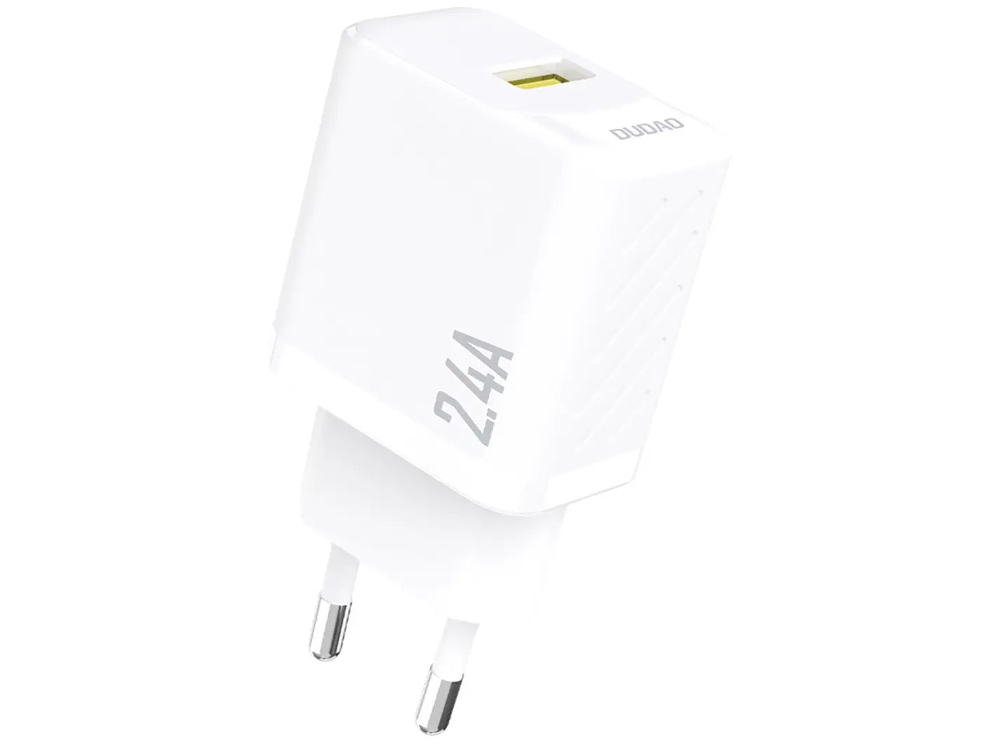 Dudao A23EU Adapter 12Watt GaN 1xUSB-A Hvid